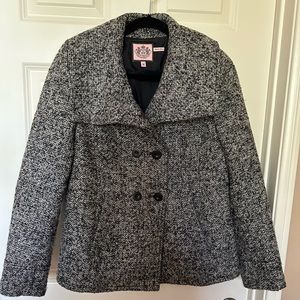Juicy Couture Pea Coat EUC Size Medium